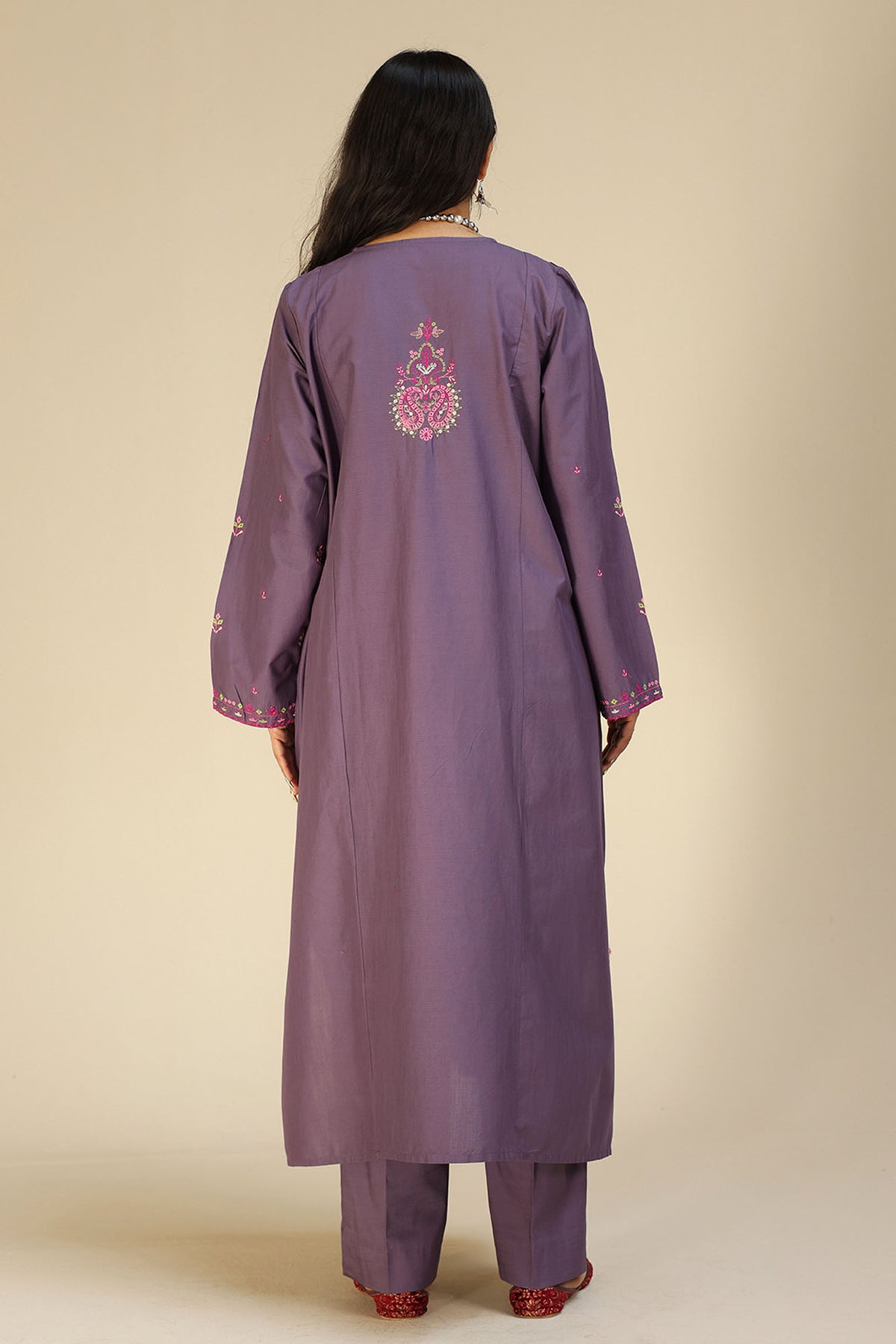Gul Embroidered Set