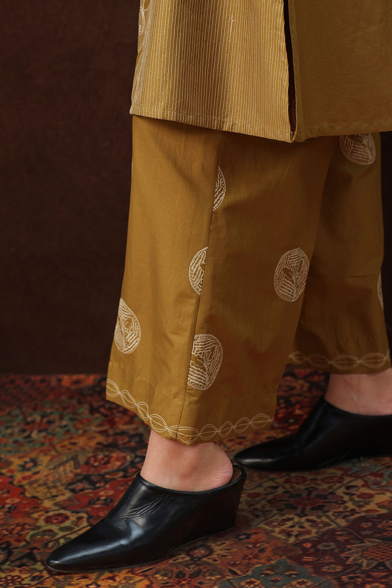 Marigold Embroidered Set