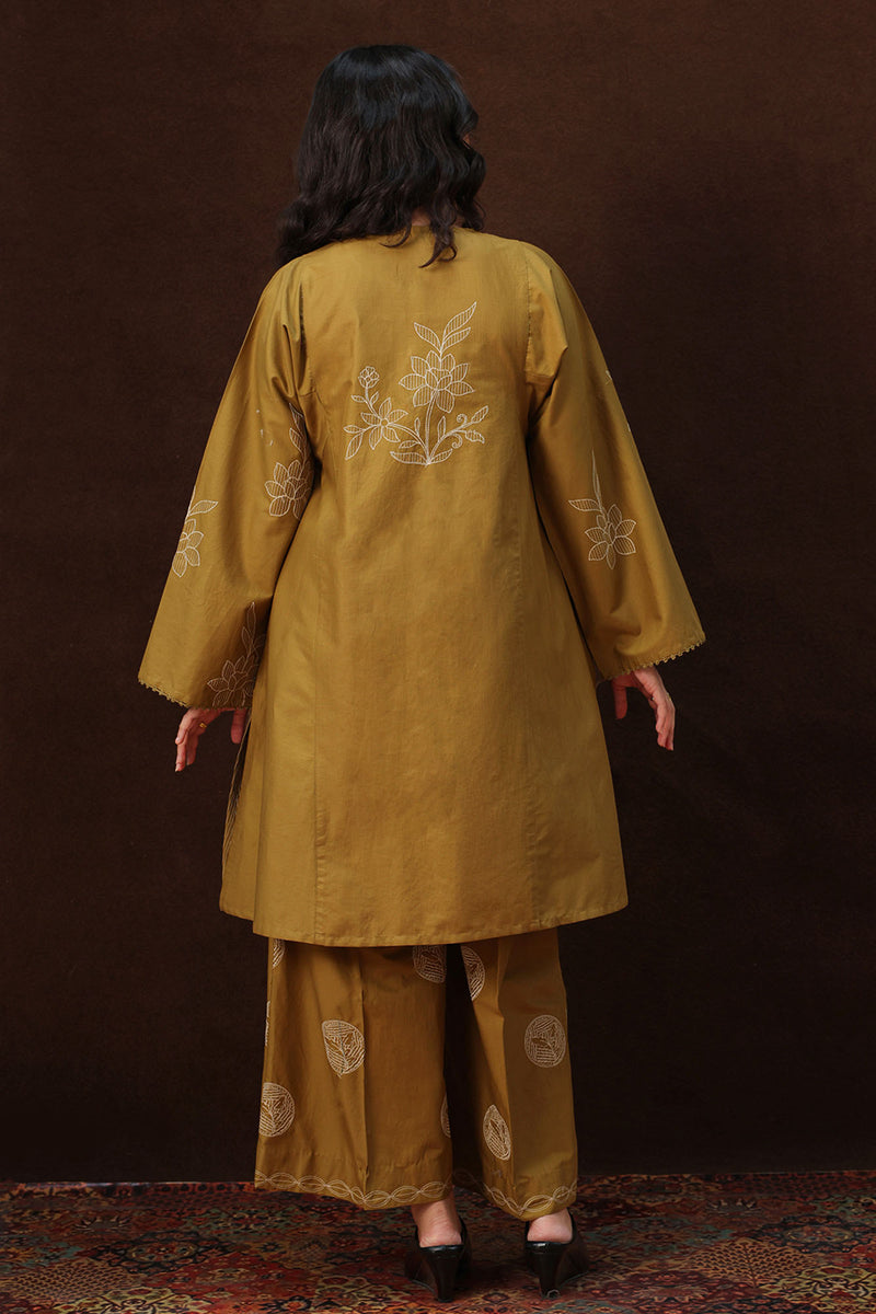Marigold Embroidered Set