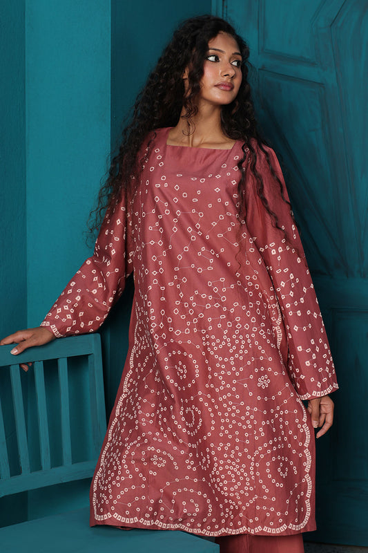 Dotted Embroidered Set