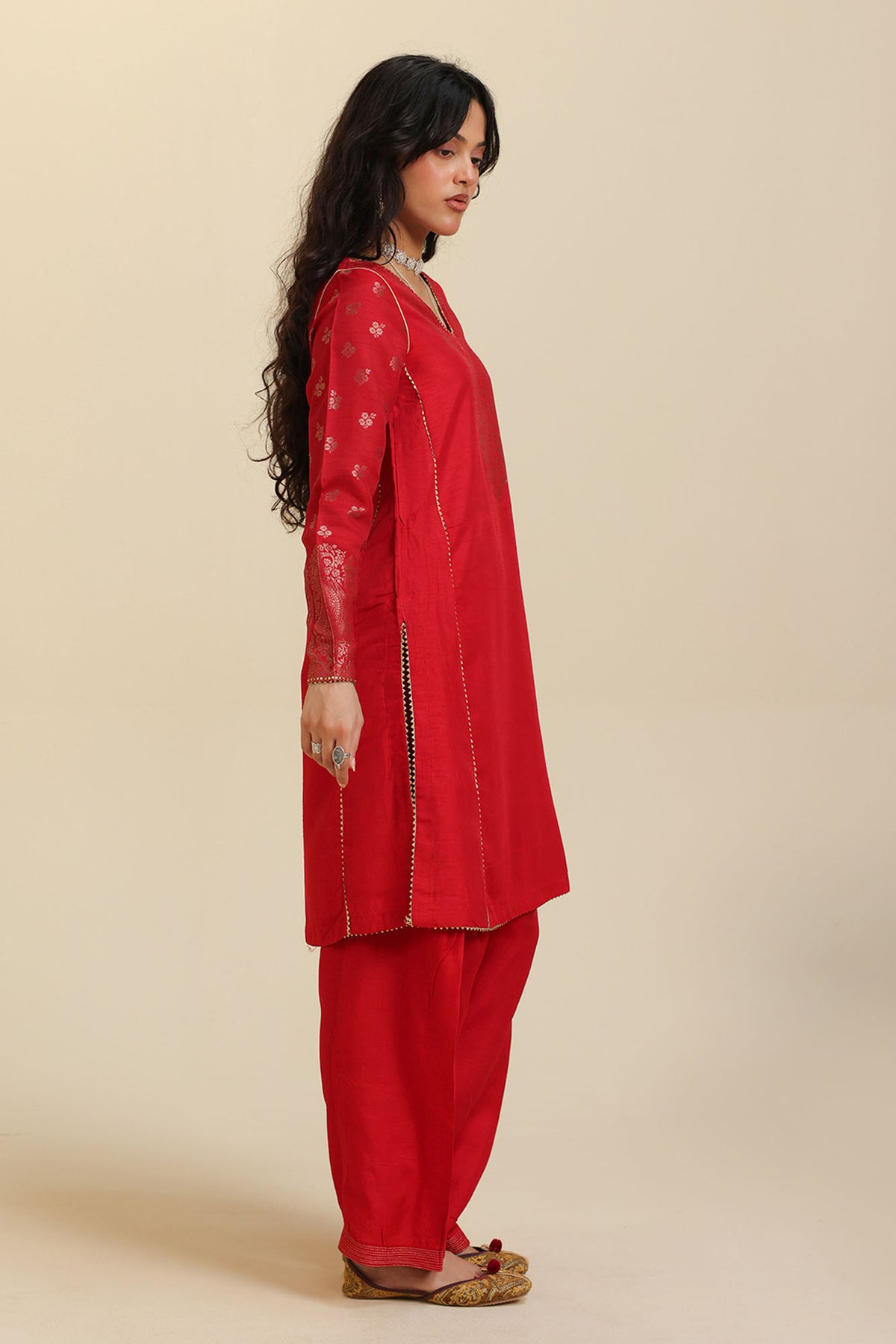 Woven Jacquard Co-Ord Set
