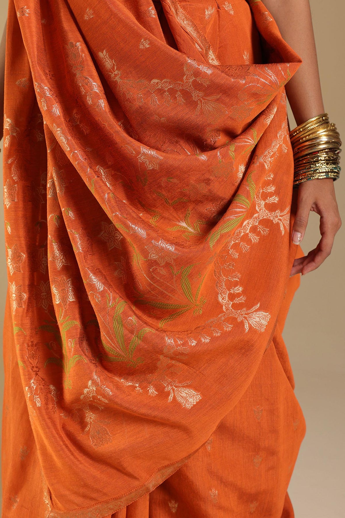 Jacquard Weave Saree