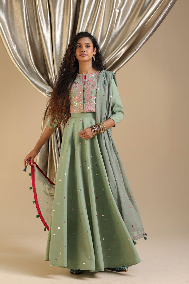 Embroidered Lehnga Ensemble