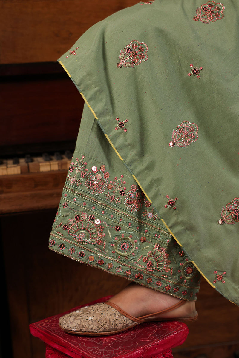 Mint Opulence Sequin Set