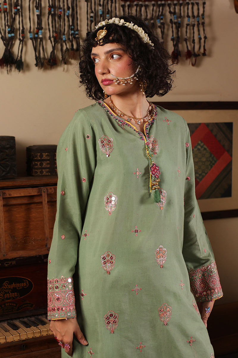 Mint Opulence Sequin Set