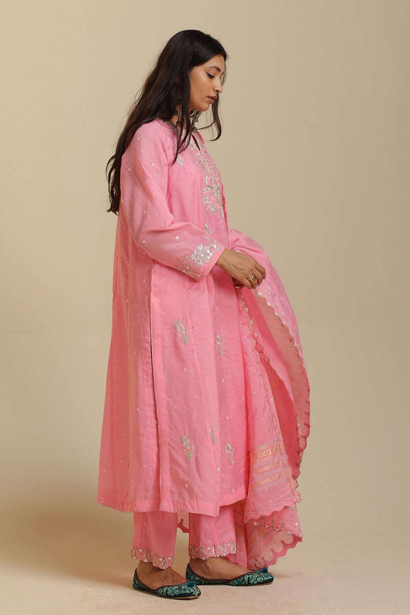 Blush Reverie Embroidered Ensemble