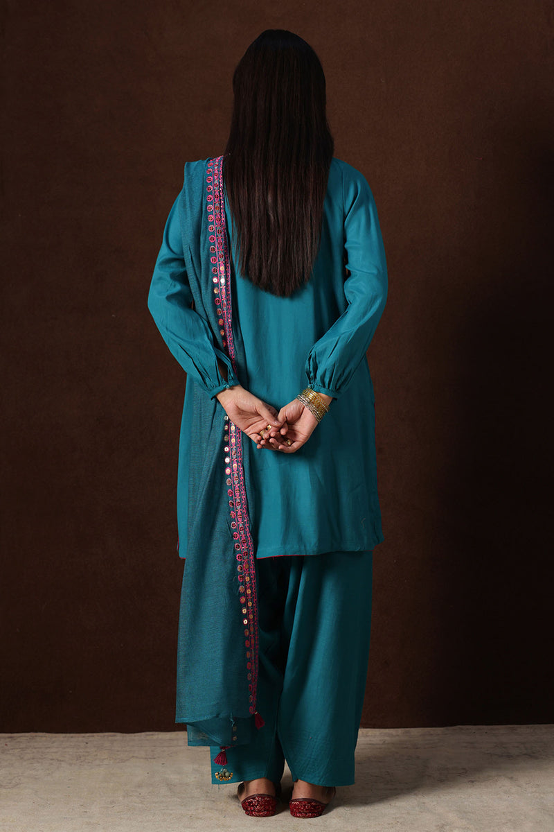 Nooré Embroidered 3-Piece Ensemble