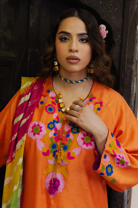 Embroidered Rangsaaz Set