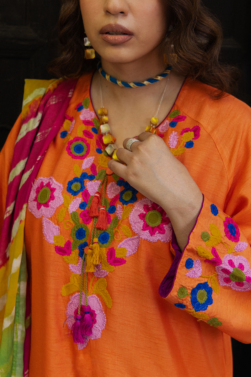 Embroidered Rangsaaz Set
