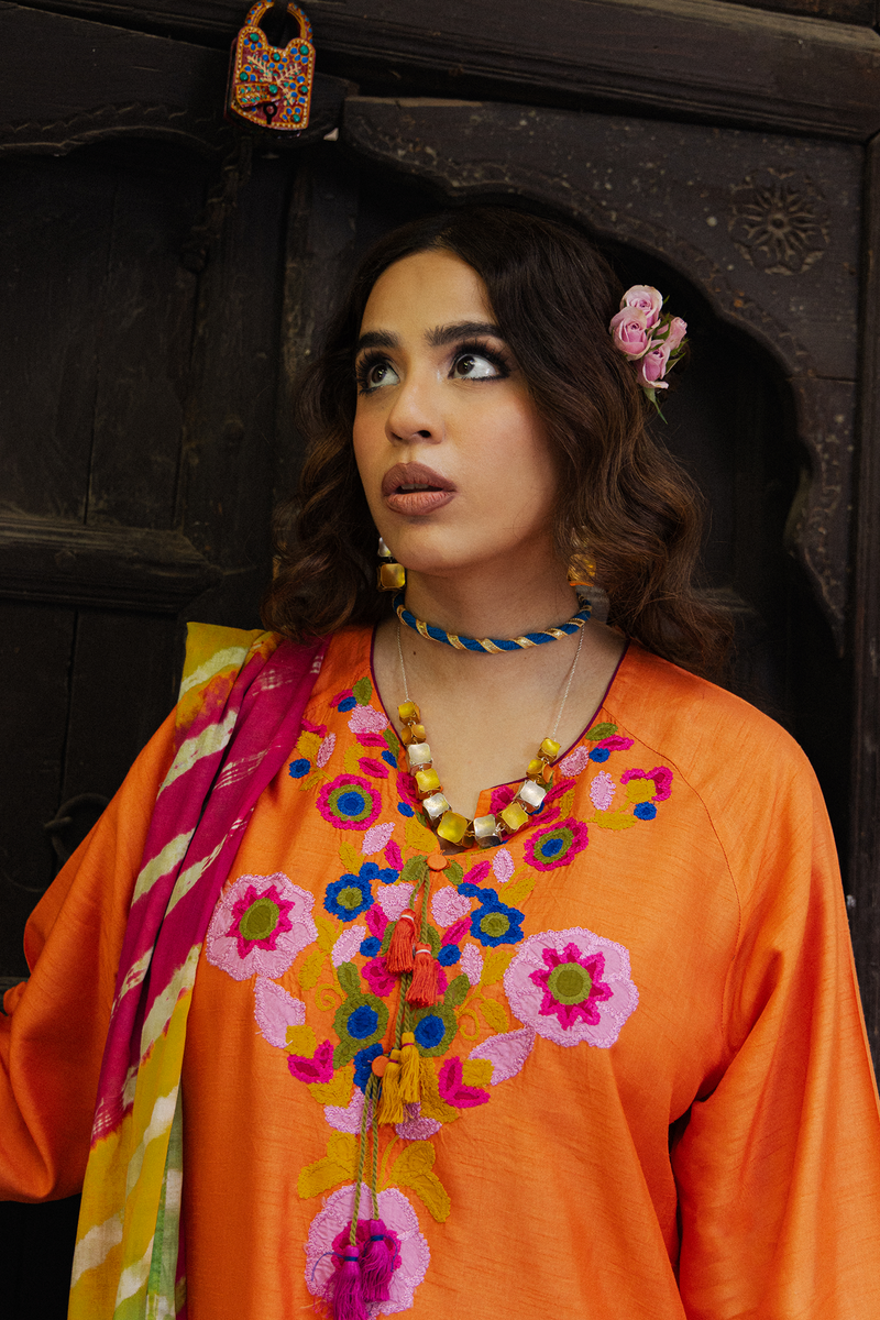 Embroidered Rangsaaz Set