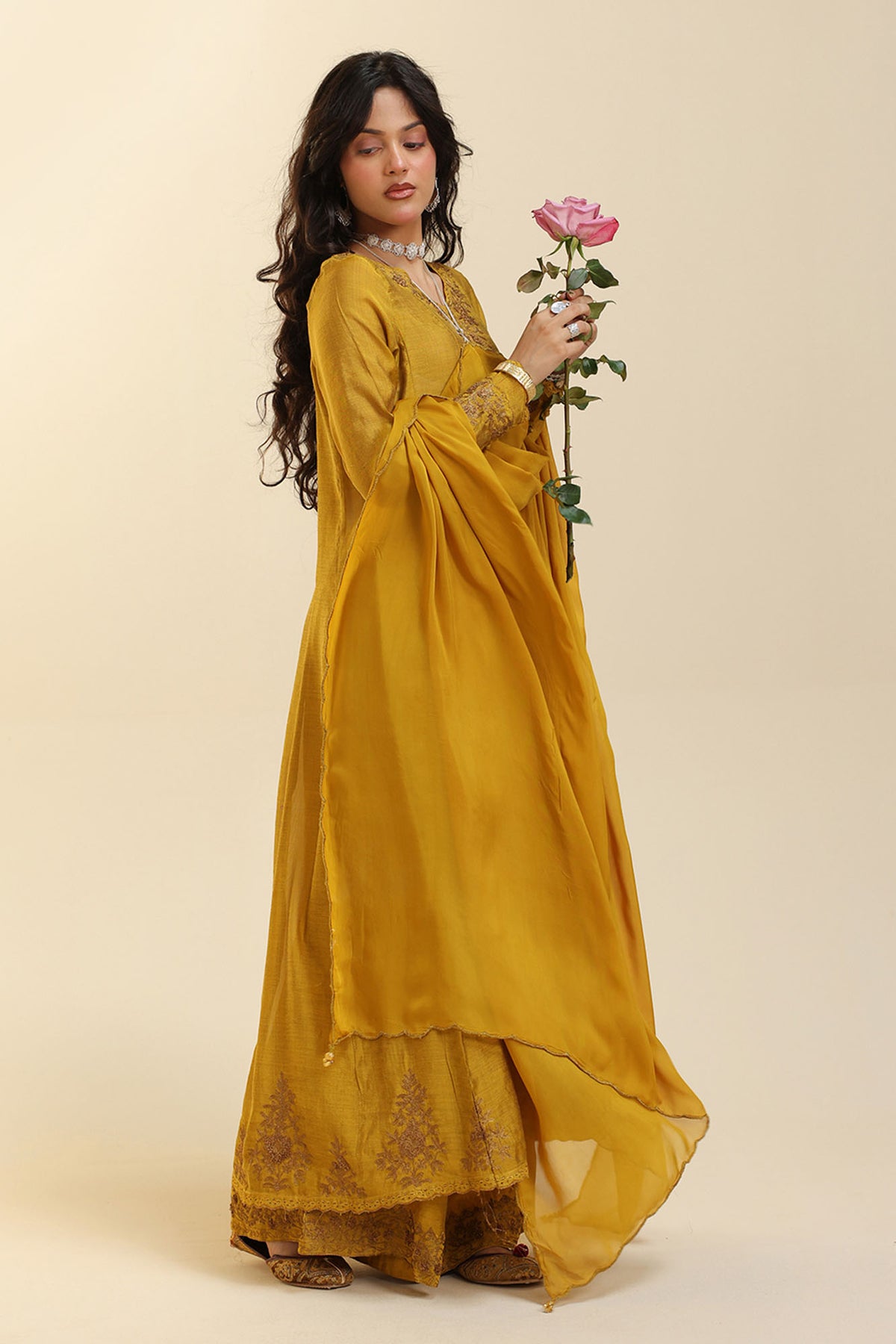Zar Gul Embroidered Ensemble