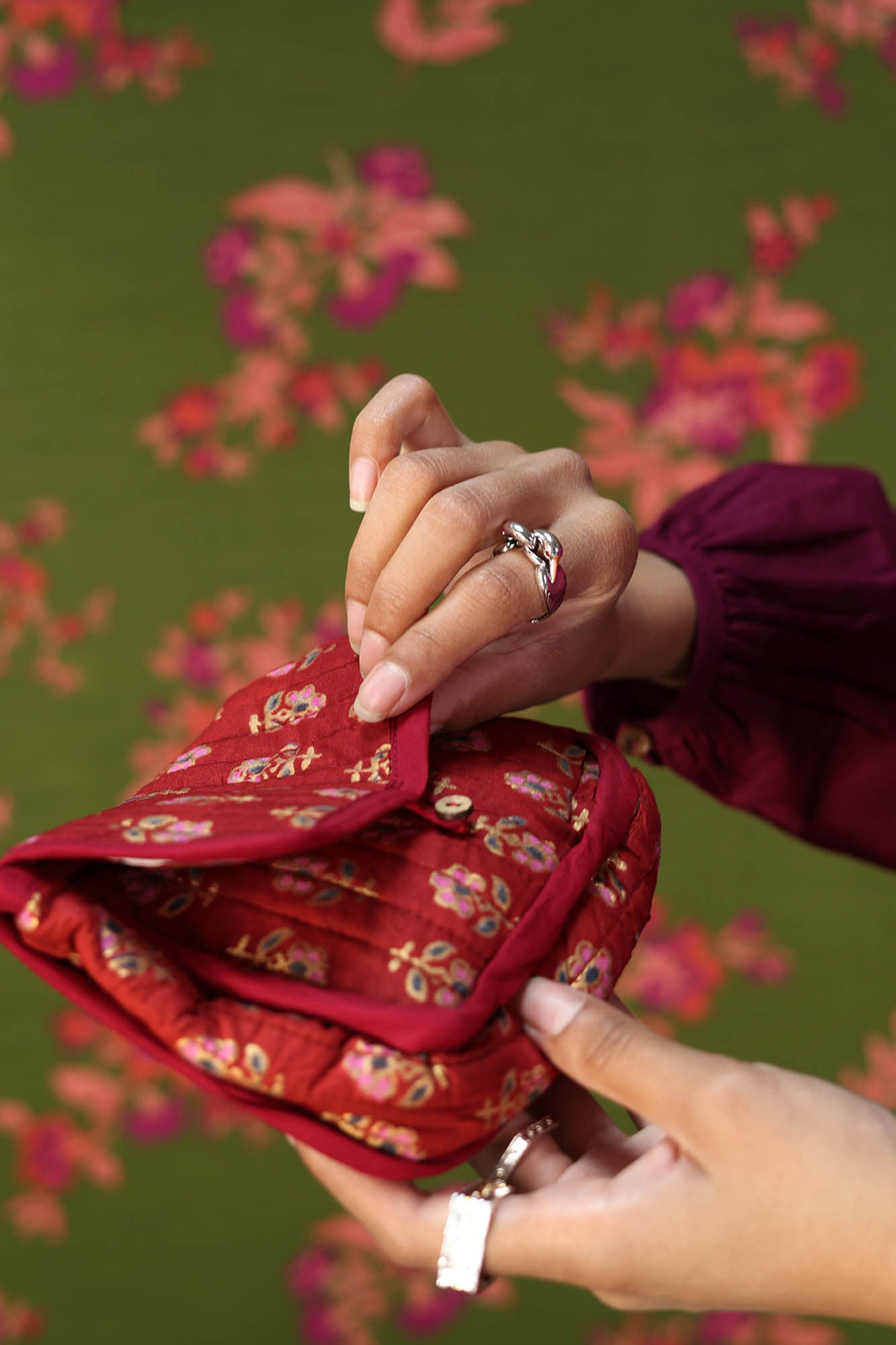 Phool Printed Bag