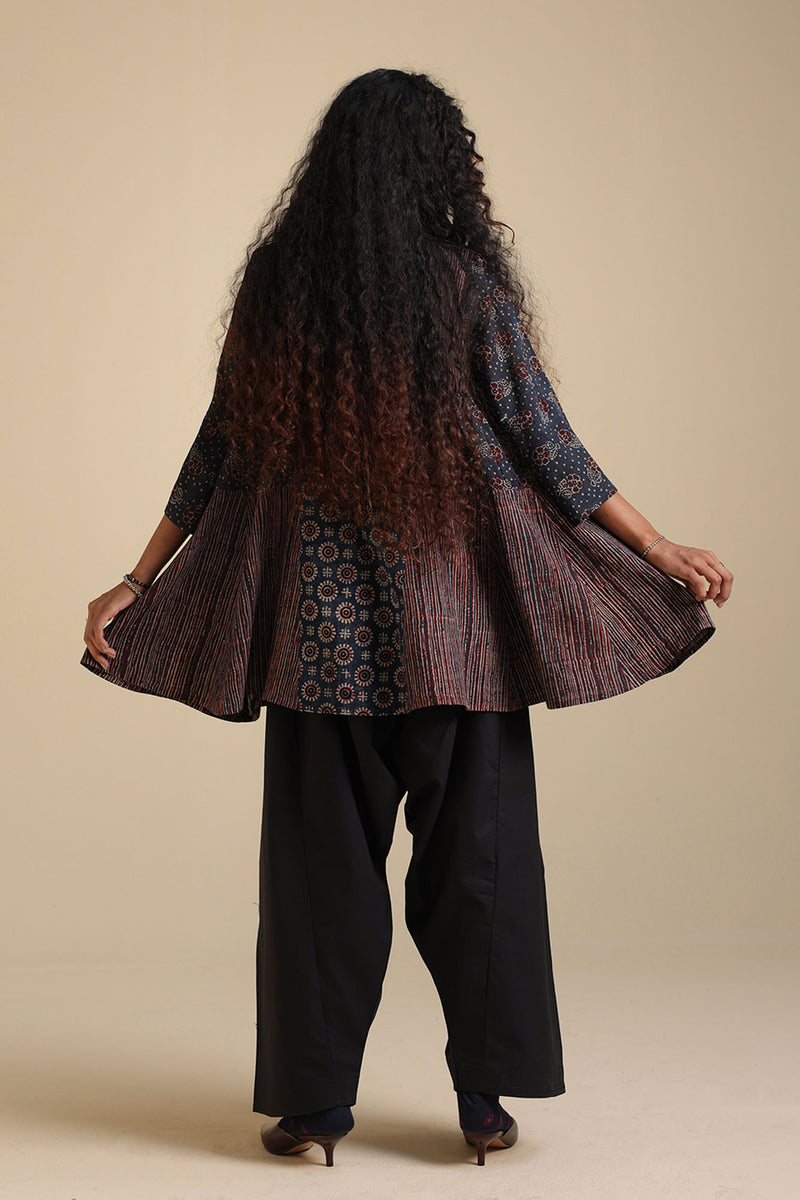 Handcrafted Ajrak Peplum