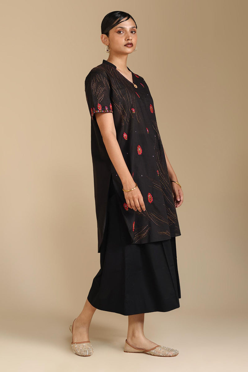 Hand Embroidered Stitch Shirt
