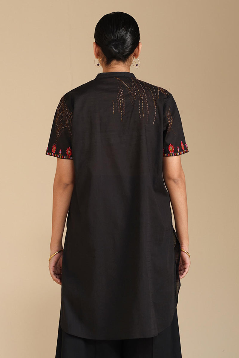 Hand Embroidered Stitch Shirt