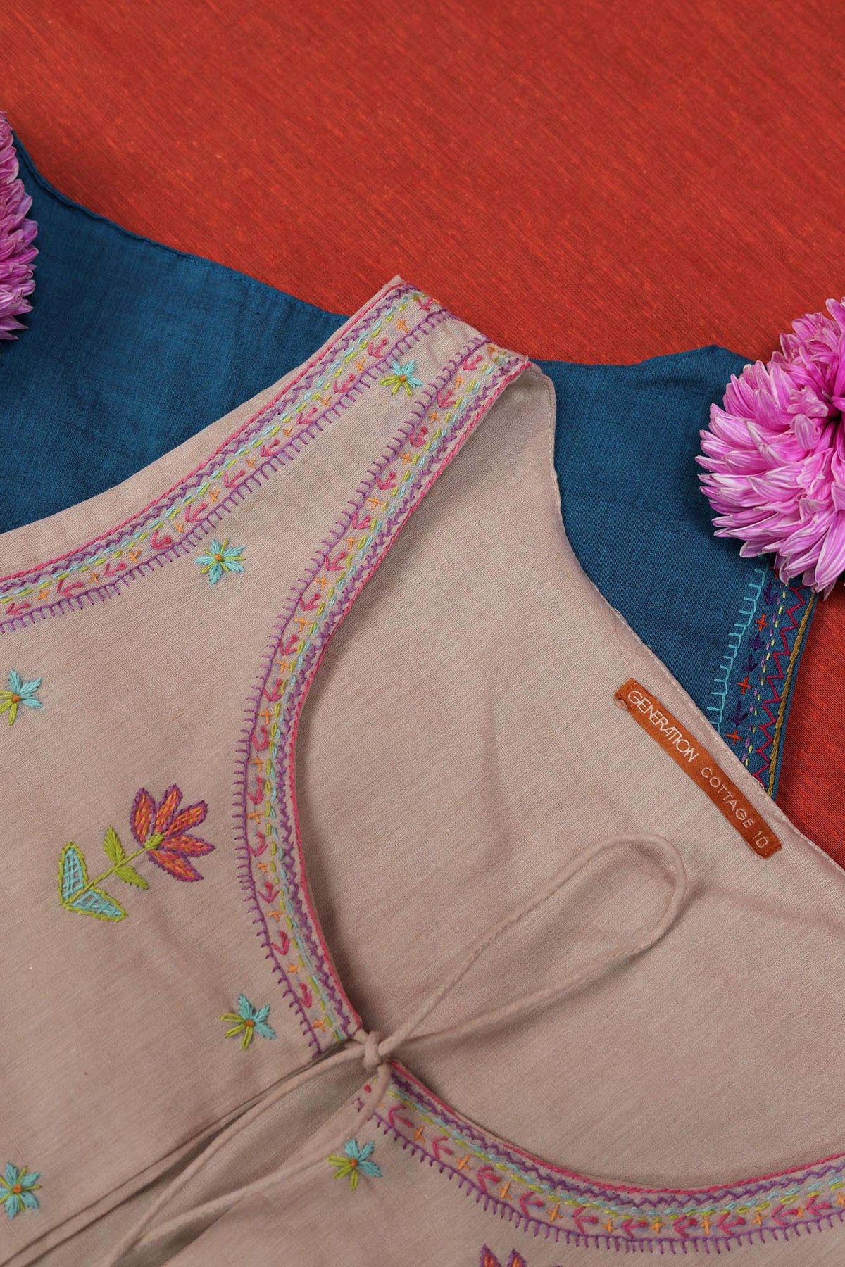 Hand Embroidered Koti