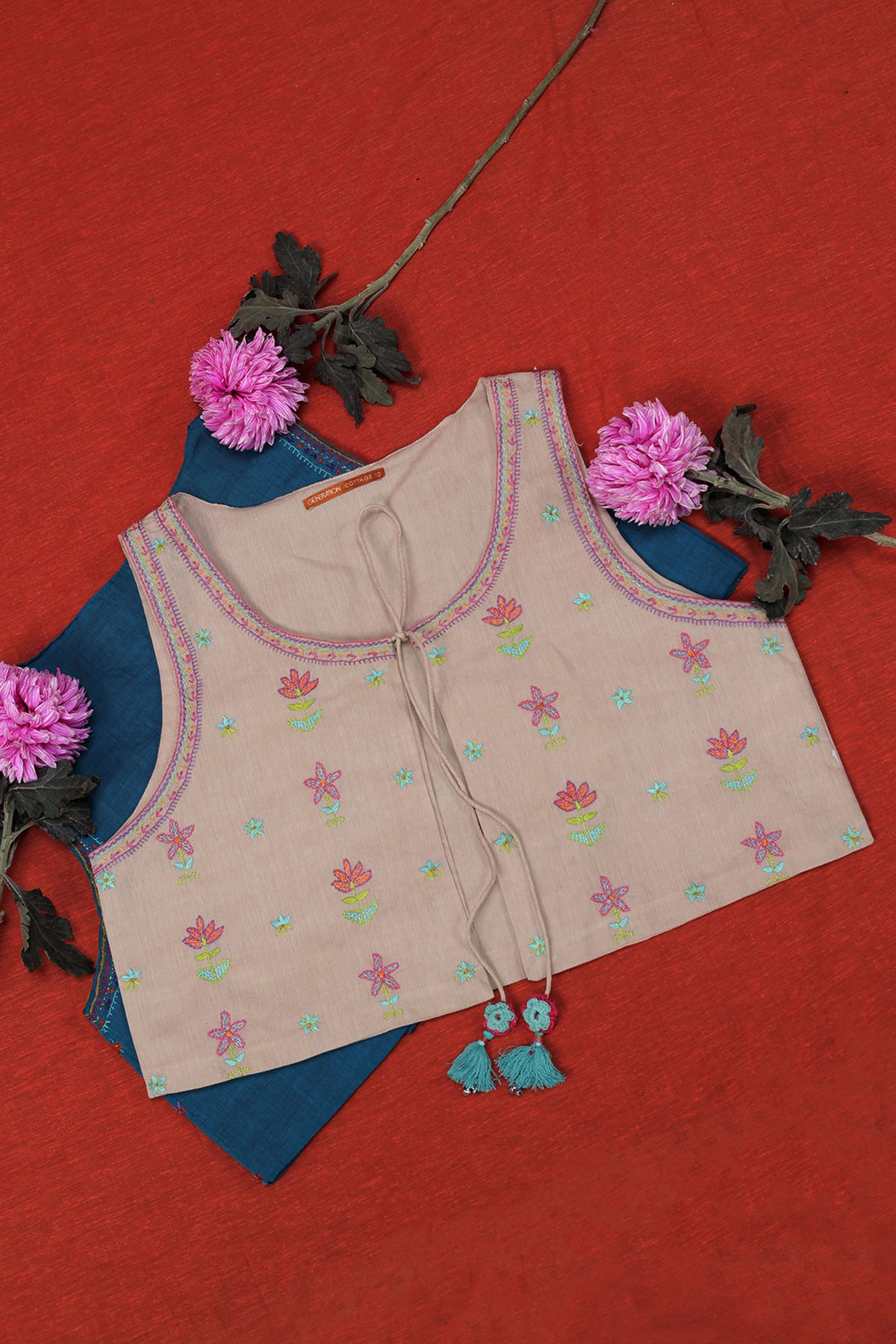 Hand Embroidered Koti