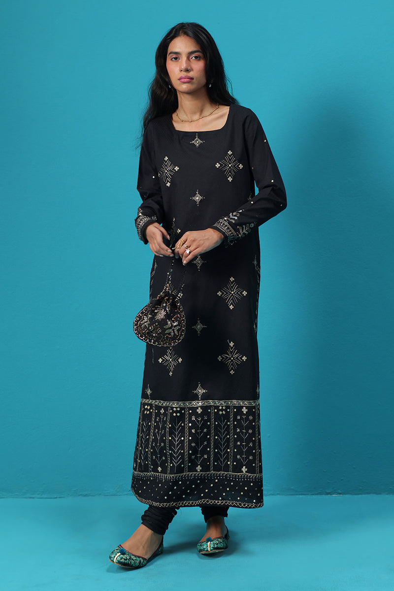 Sequin Embroidered Set