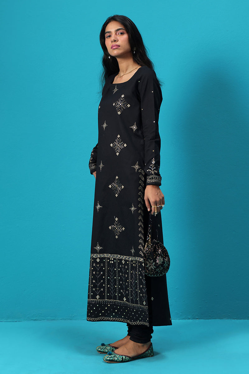 Sequin Embroidered Set