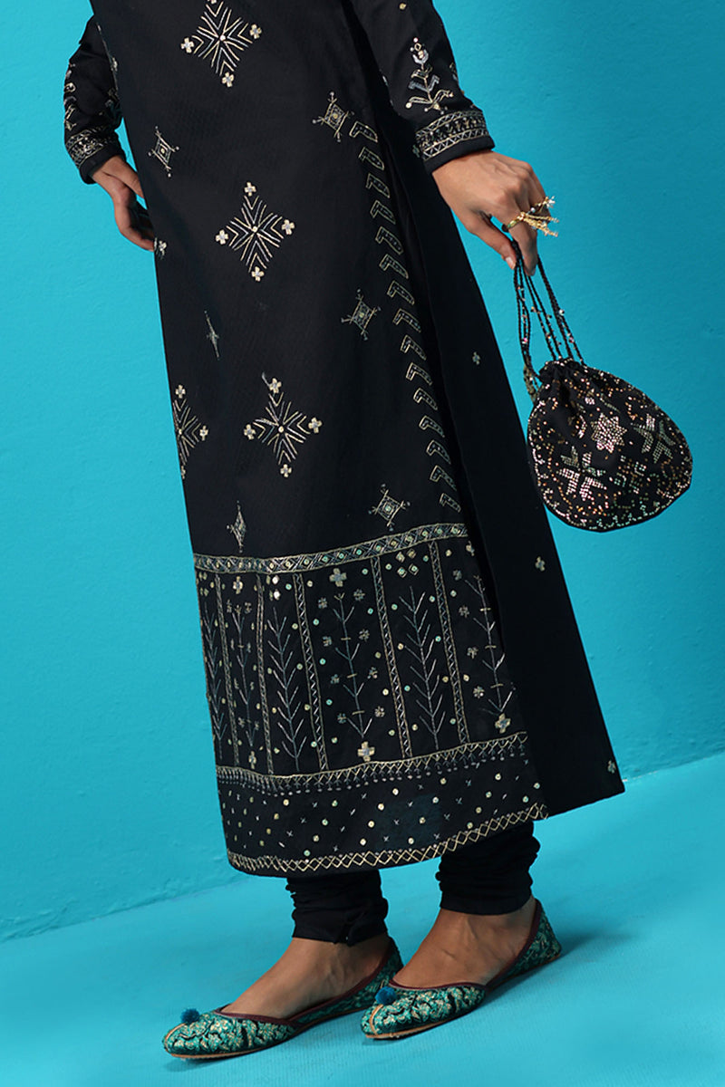 Sequin Embroidered Set