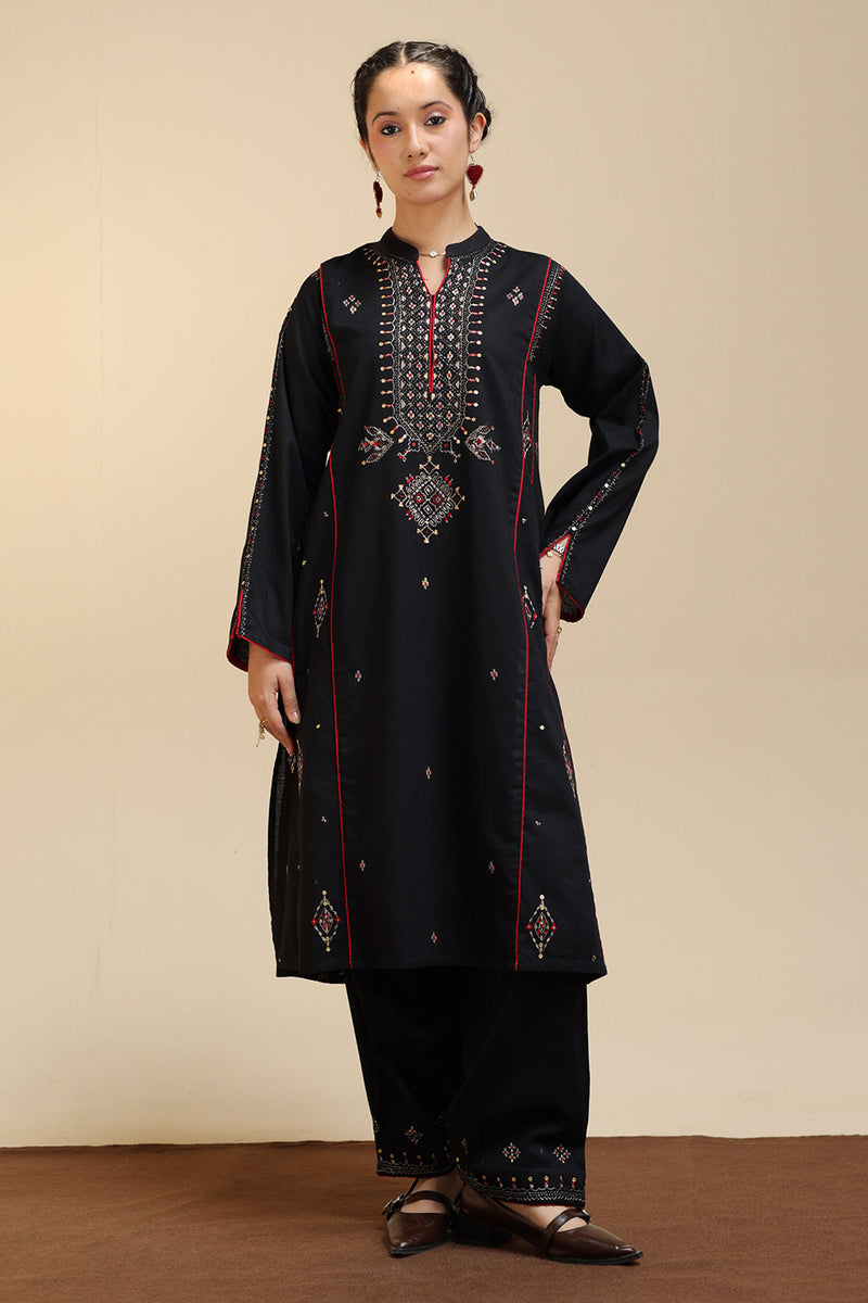 Embroidered Sequin Story Set