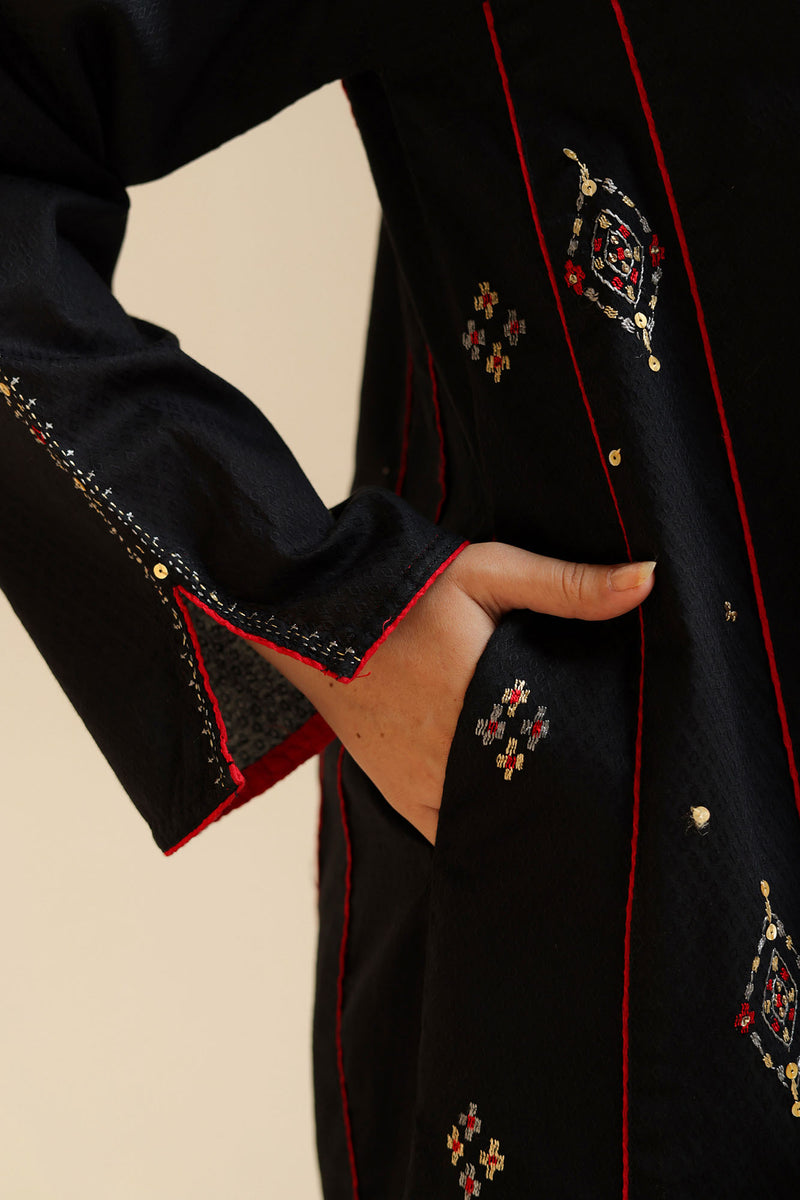 Embroidered Sequin Story Set