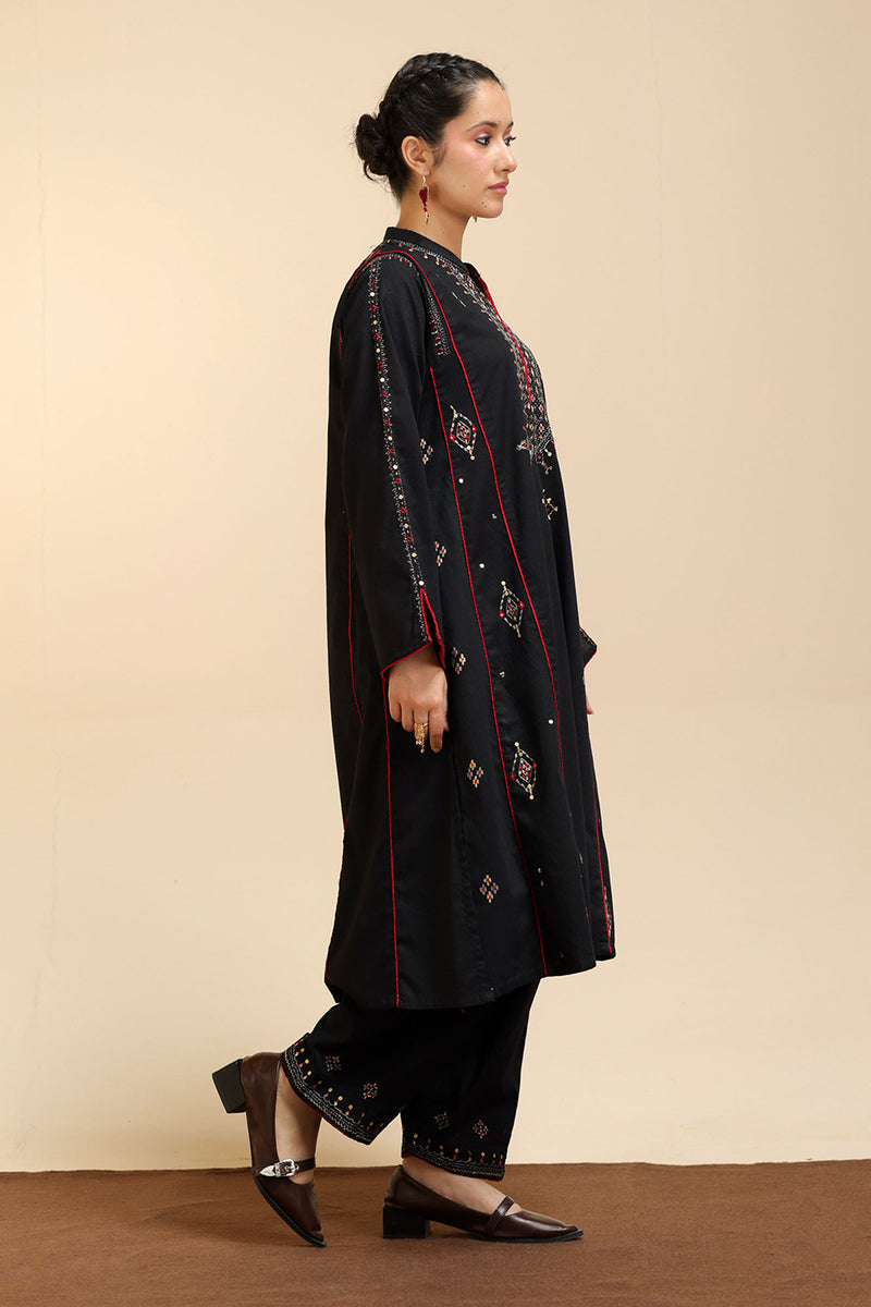 Embroidered Sequin Story Set