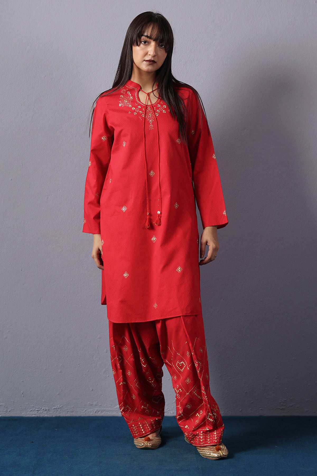 Rouge Sequin Set