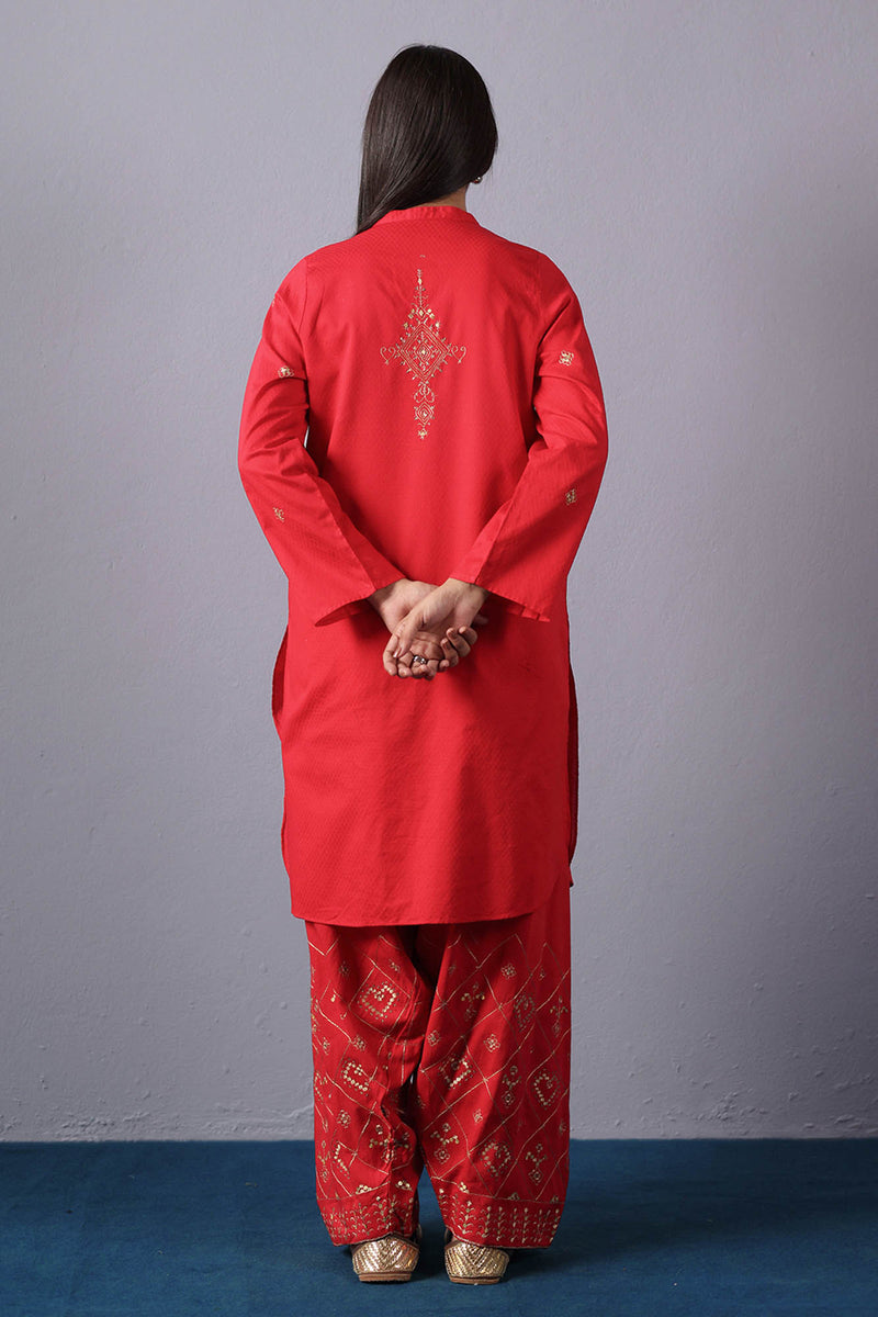 Rouge Sequin Set