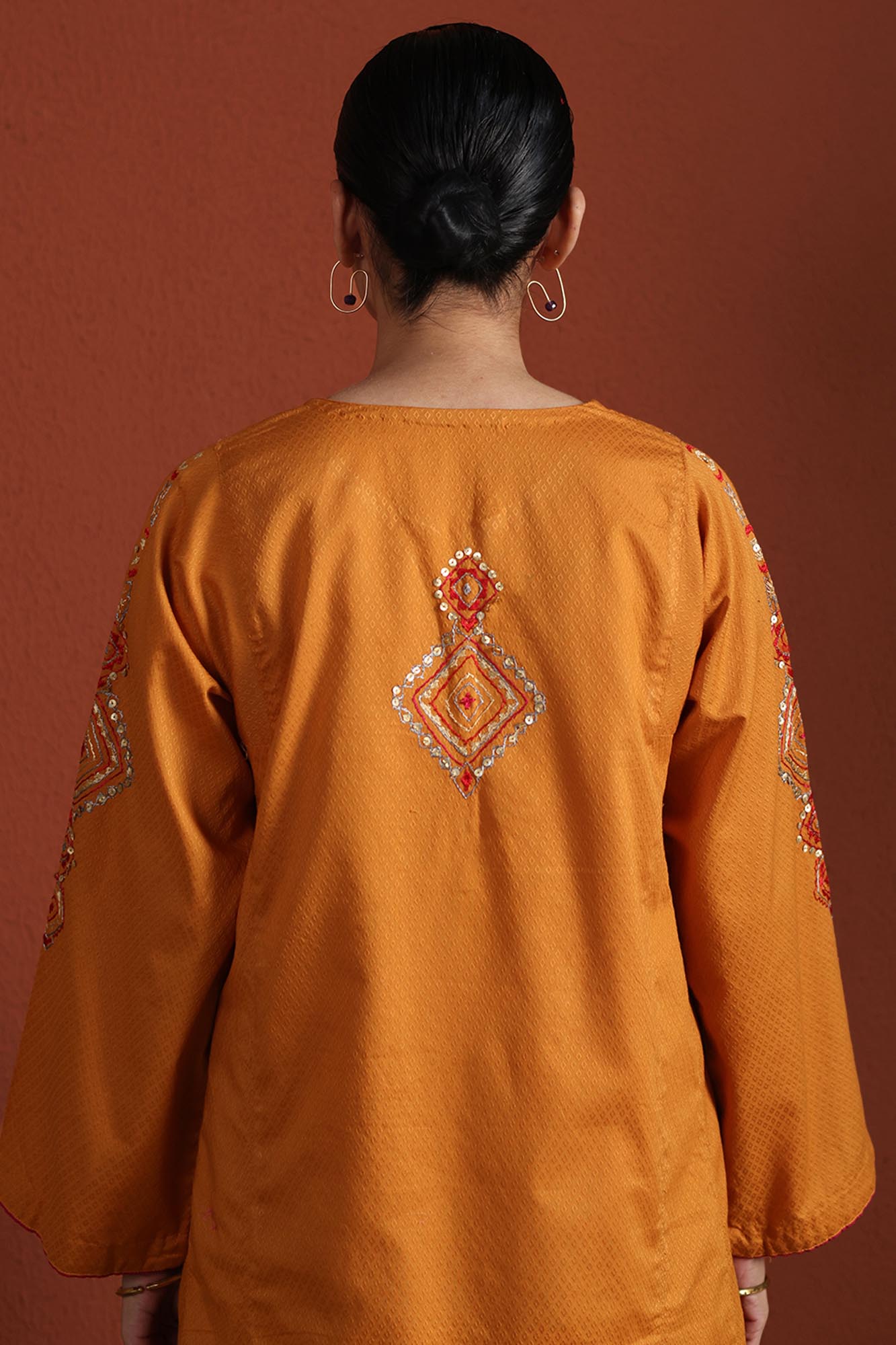 Gold Dust Embroidered Set