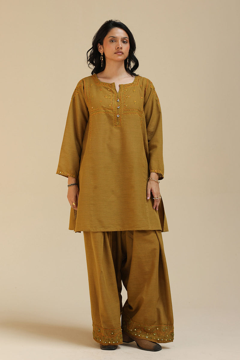Hand Embroidered Farshi Set