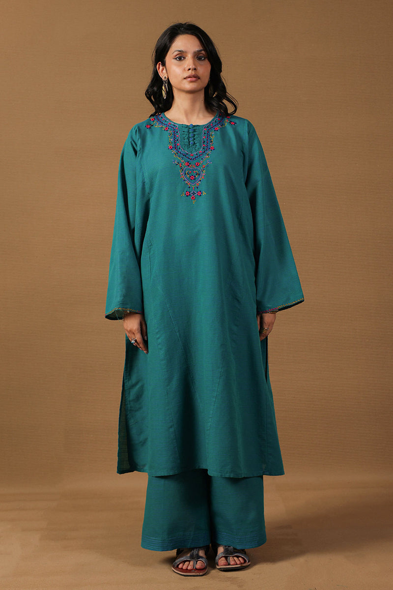 Minimal Hand-Embroidered Set
