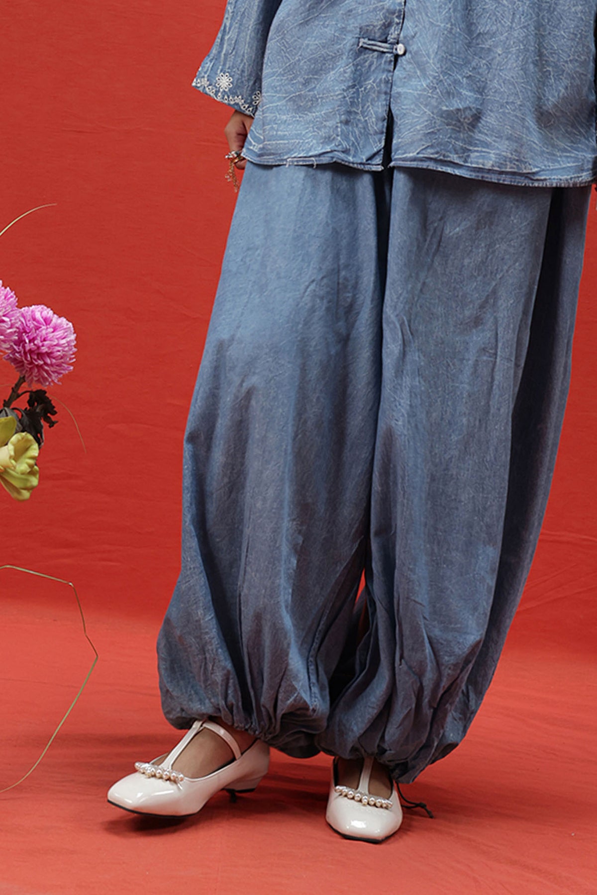 Denim Whisper Co-Ord Set