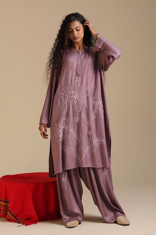 Phool Embroidered Set