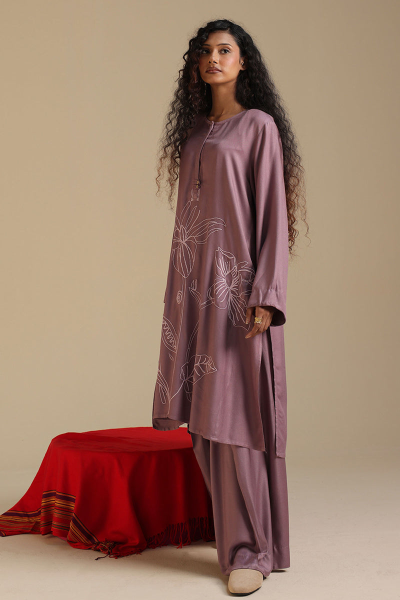 Phool Embroidered Set