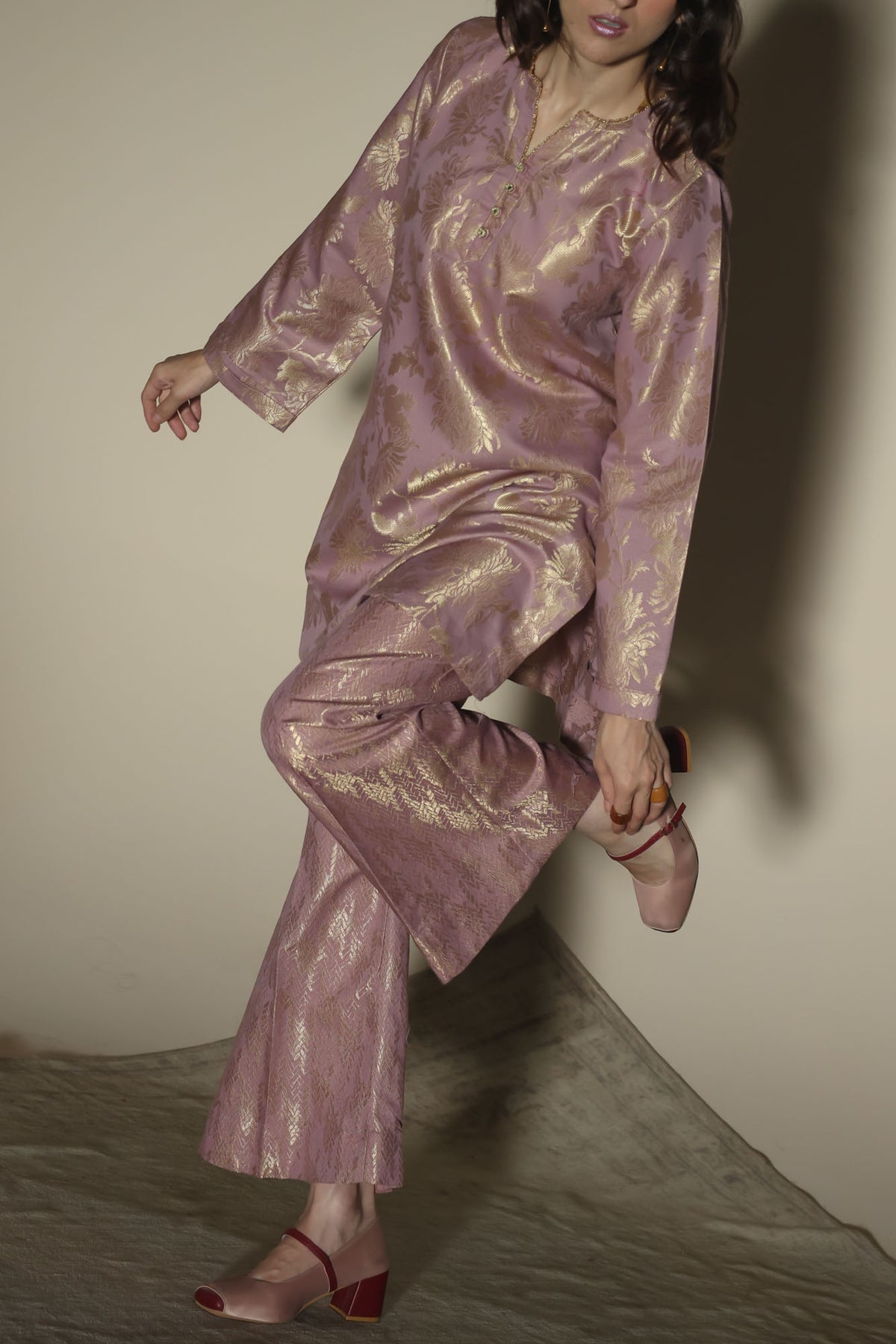 Rich Textured Jacquard Set