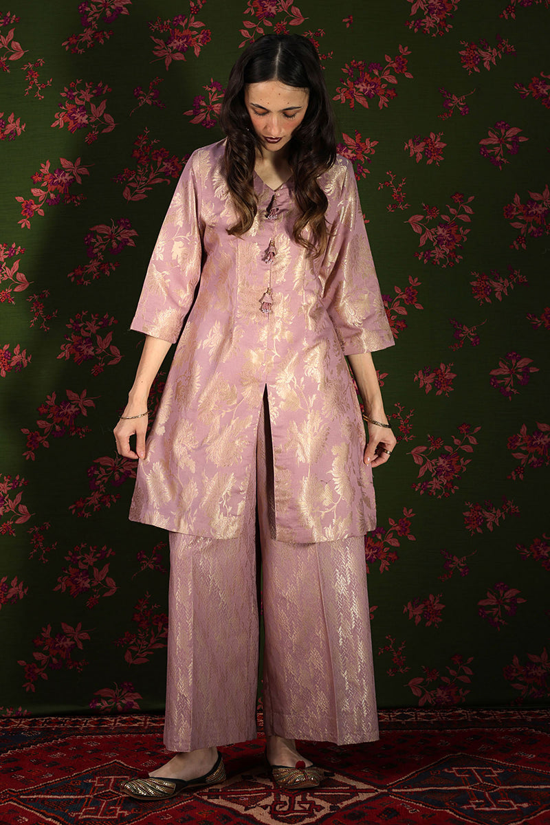 Golden Weave Co-Ord Set