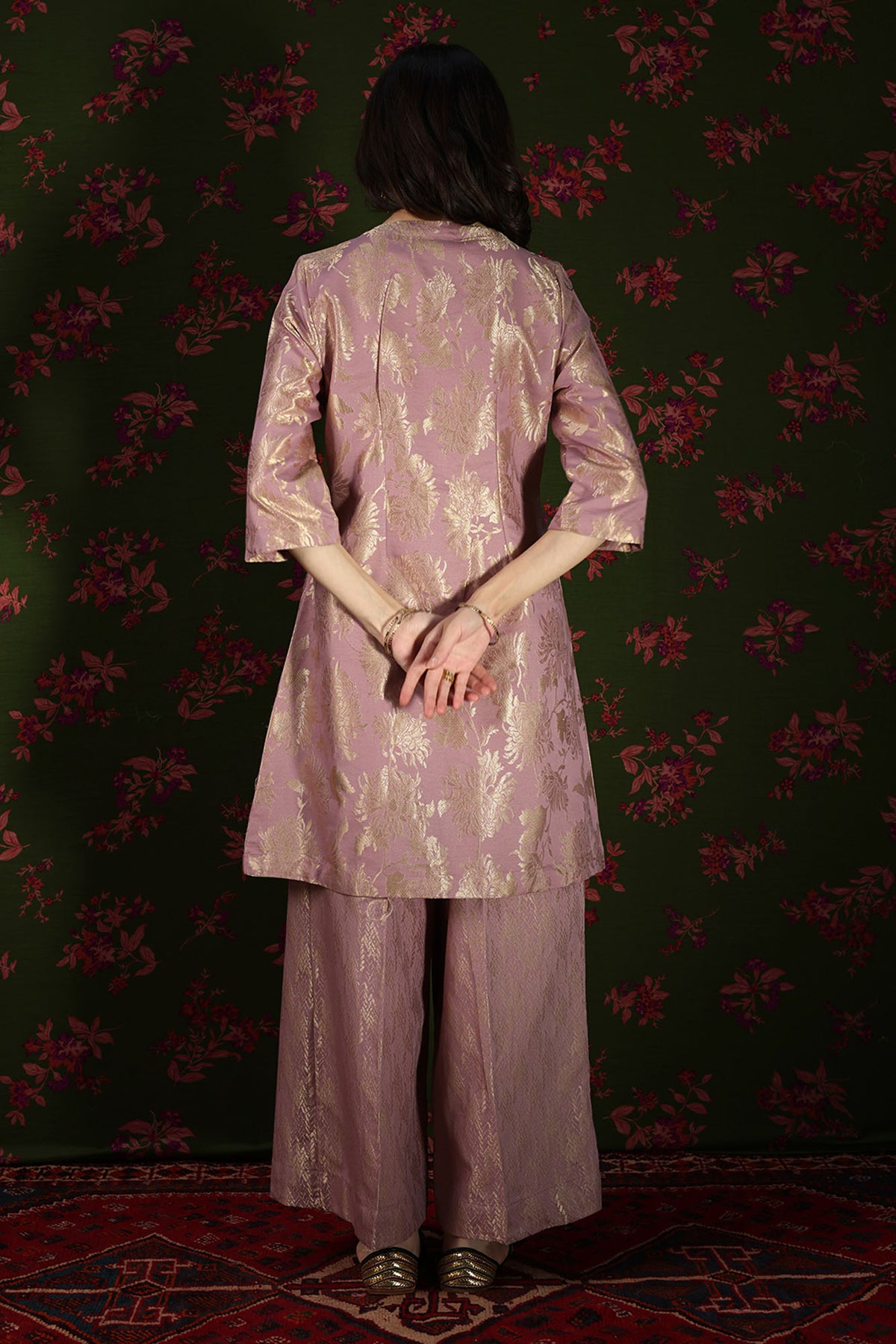 Golden Weave Co-Ord Set