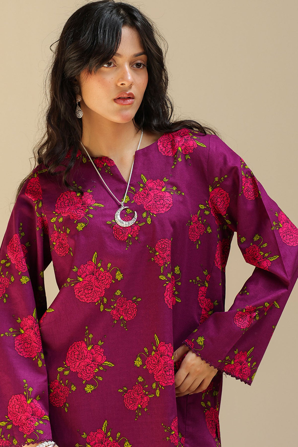 Printed Floral Theory Set