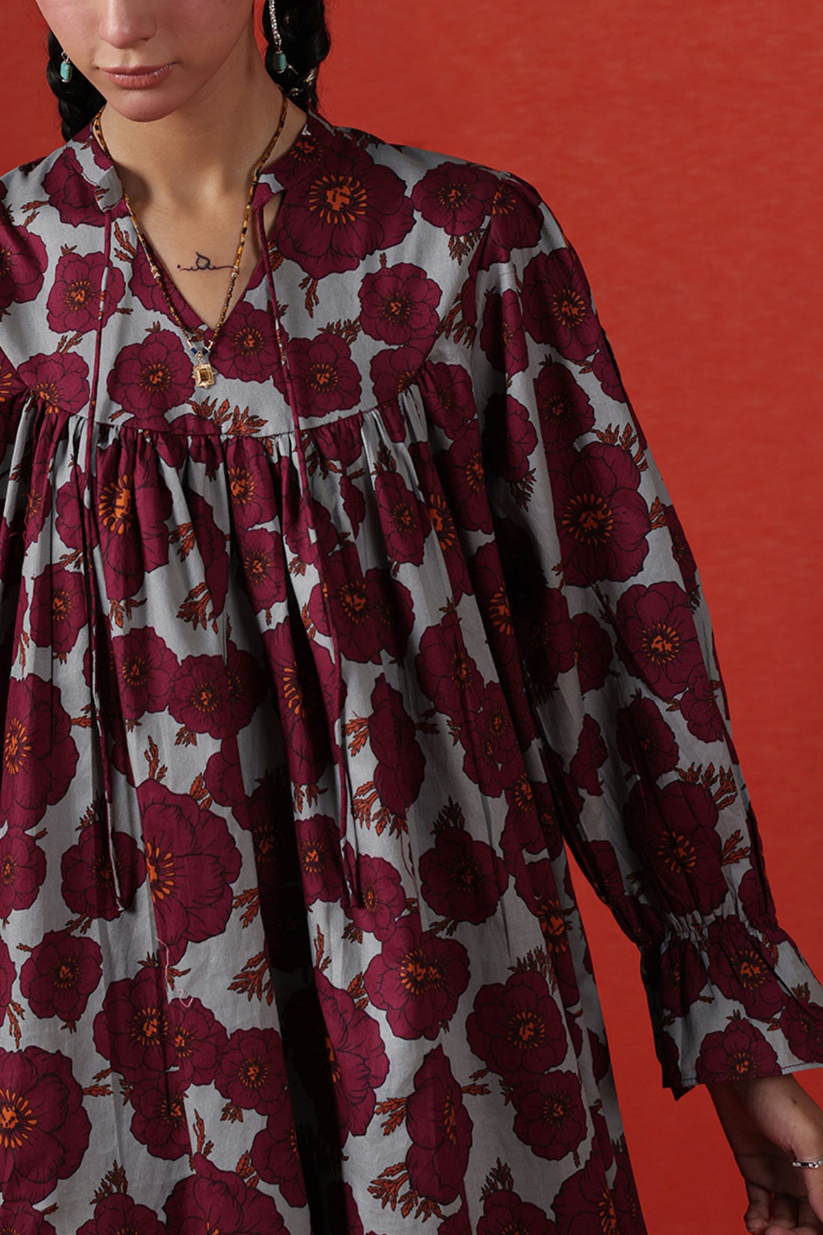Printed Petal Club Co-Ord Set