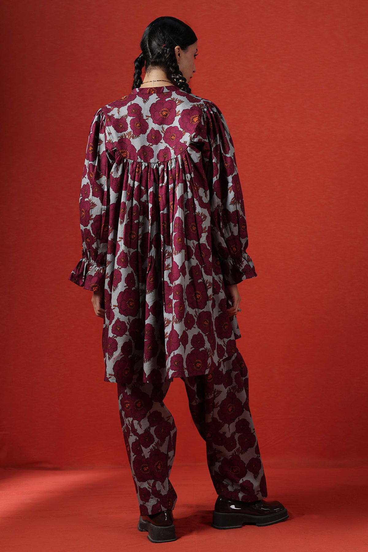 Printed Petal Club Co-Ord Set