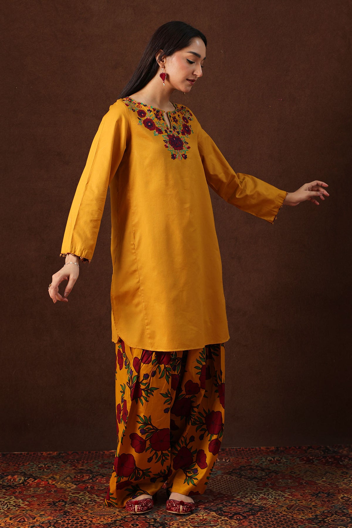 Rose Reverie Farshi Set