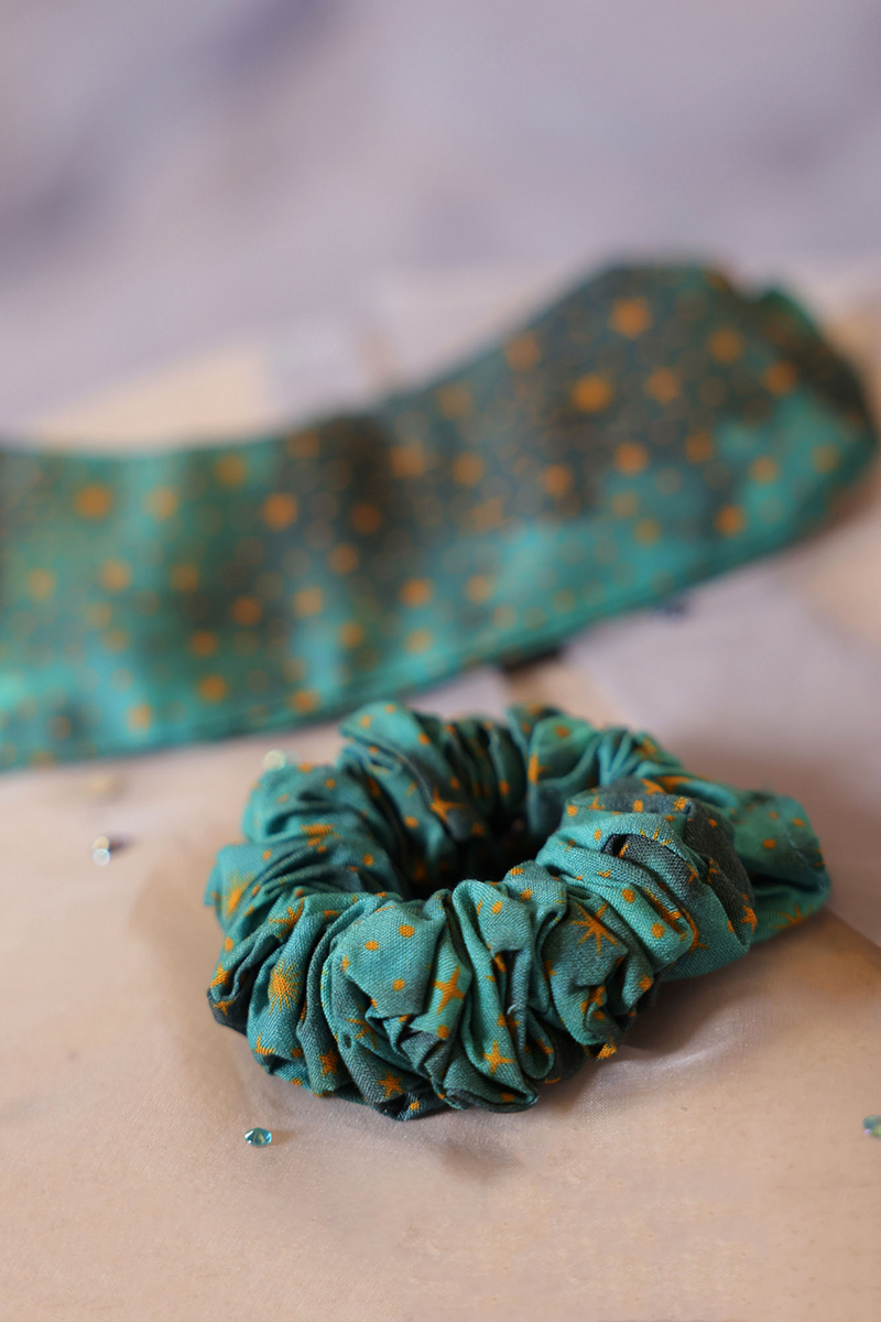 Starry Night Co-ord Set with Eye Mask & Scrunchie