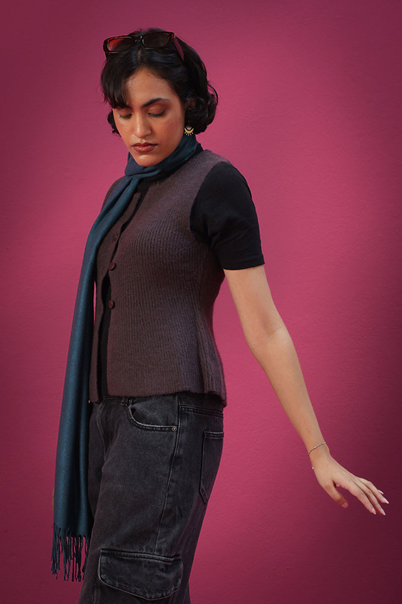 Cozy Knit Vest Sweater