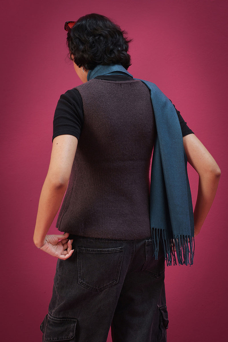 Cozy Knit Vest Sweater