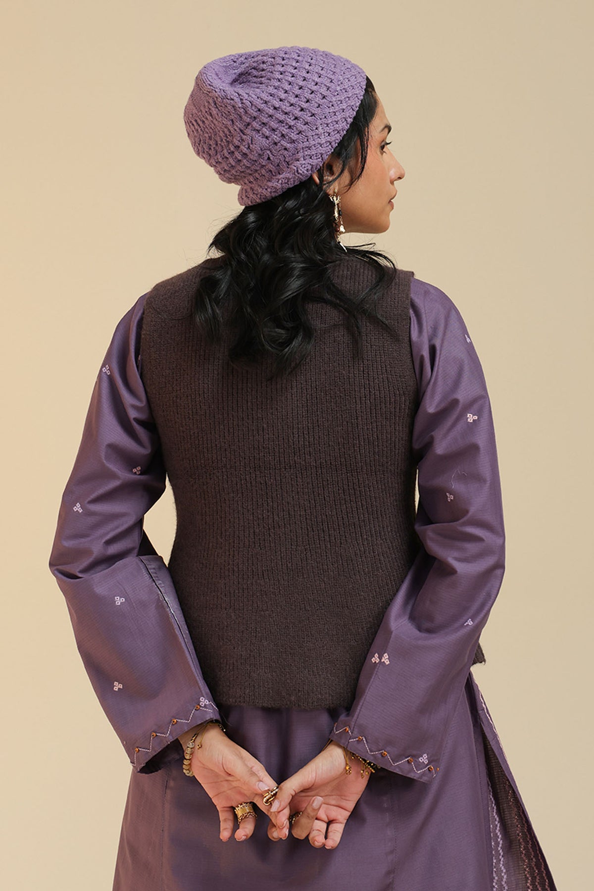 Cozy Knit Vest Sweater