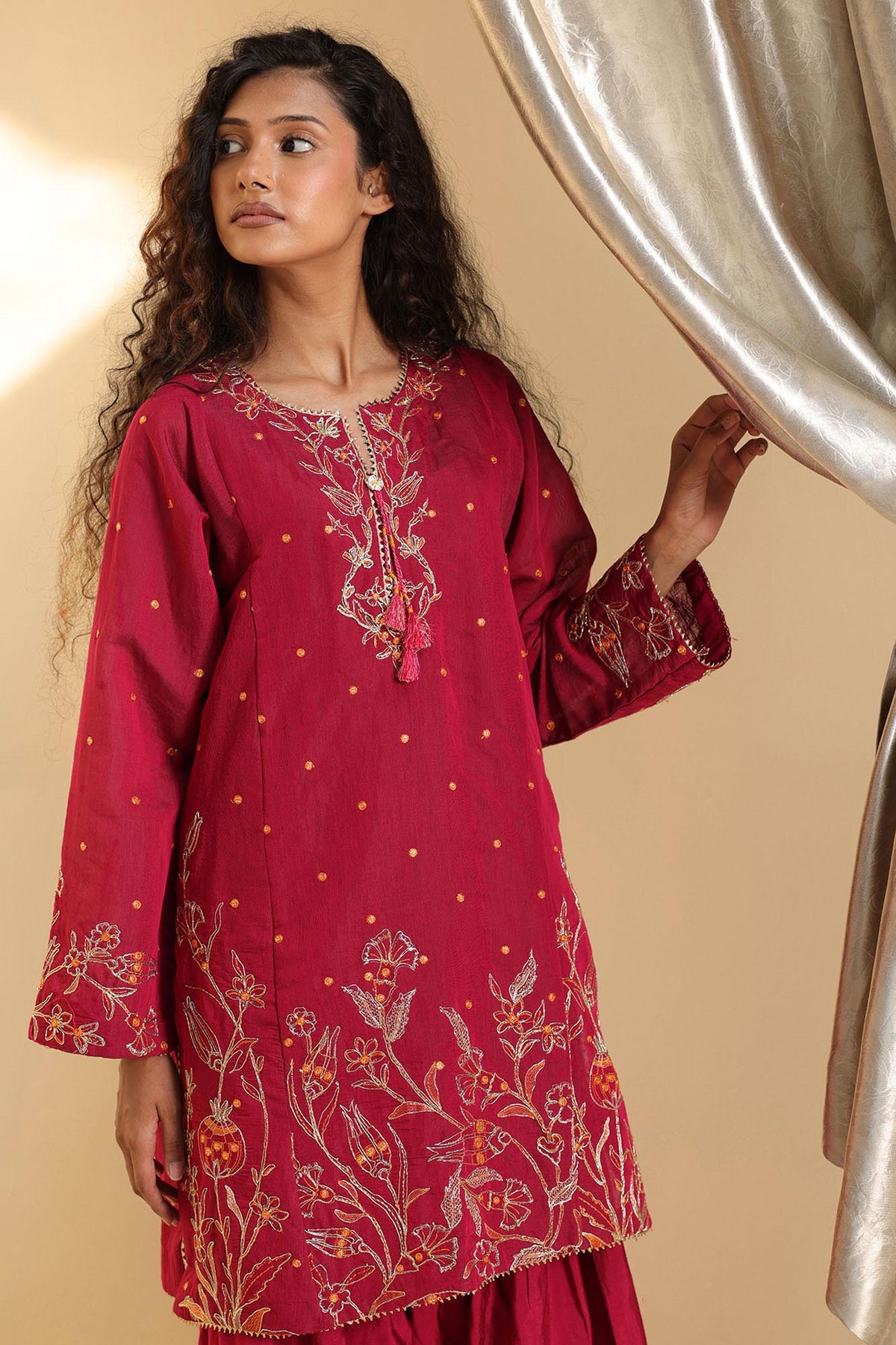 Ruby Rose Embroidered Set
