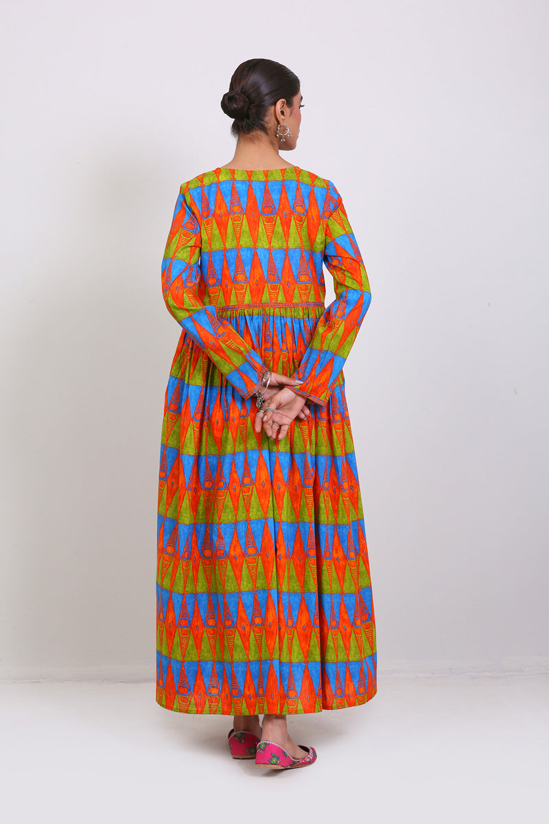 Sumatra Printed Dress