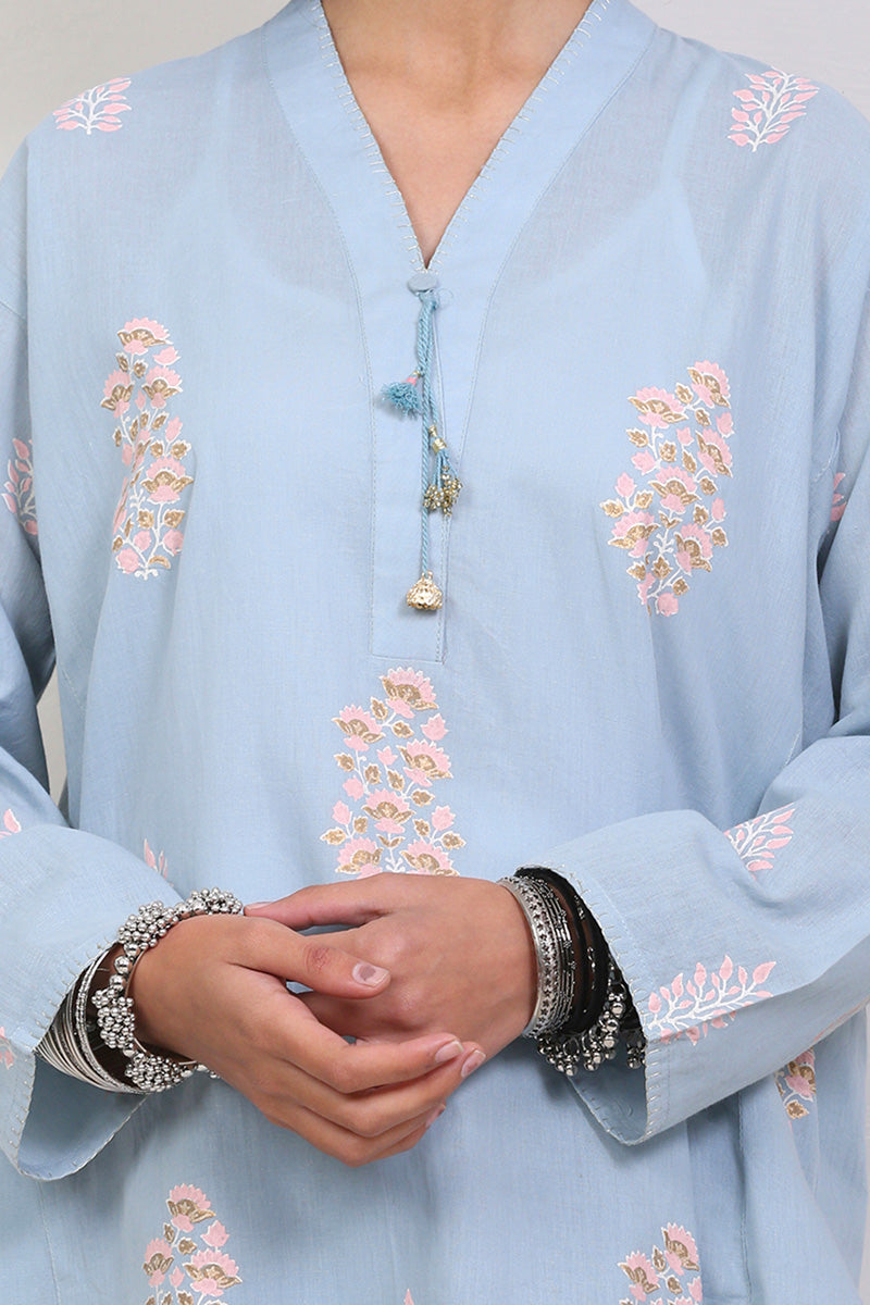 Indonasian Batik Printed 2-Piece