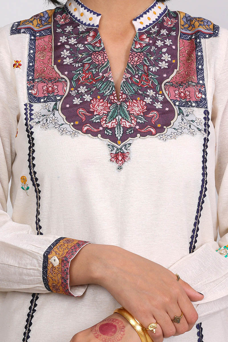 Wazir Khan Embroidered Shirt